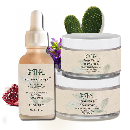 Anti-Ageing Combo Kit For Fine Lines, Wrinkles and First Signs of Ageing with Plant Retinol