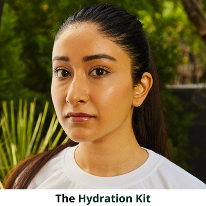 Hydration Combo Kit For Daily Hydration, Dry Skin, Fine Lines and Wrinkles