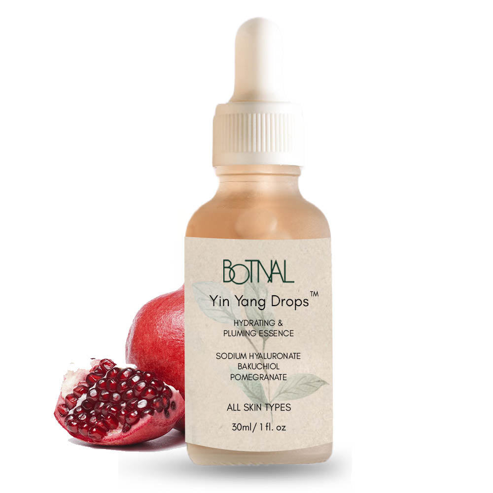 Yin Yang Drops - Hydrating Essence with Plant Based Retinol for Dry Skin, Fine Lines & Wrinkles