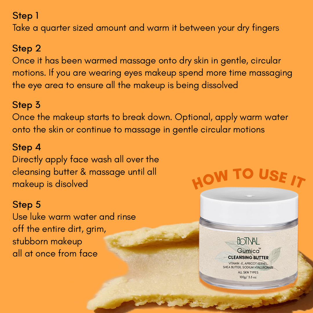 Gumica Cleansing Butter Makeup Remover Balm